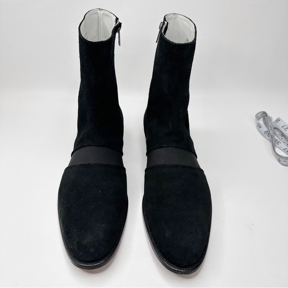 Abbruzinni The Azul Modern Boot Black Suede Men’s SZ 12, EU 45 Portugal NARROW main image 9
